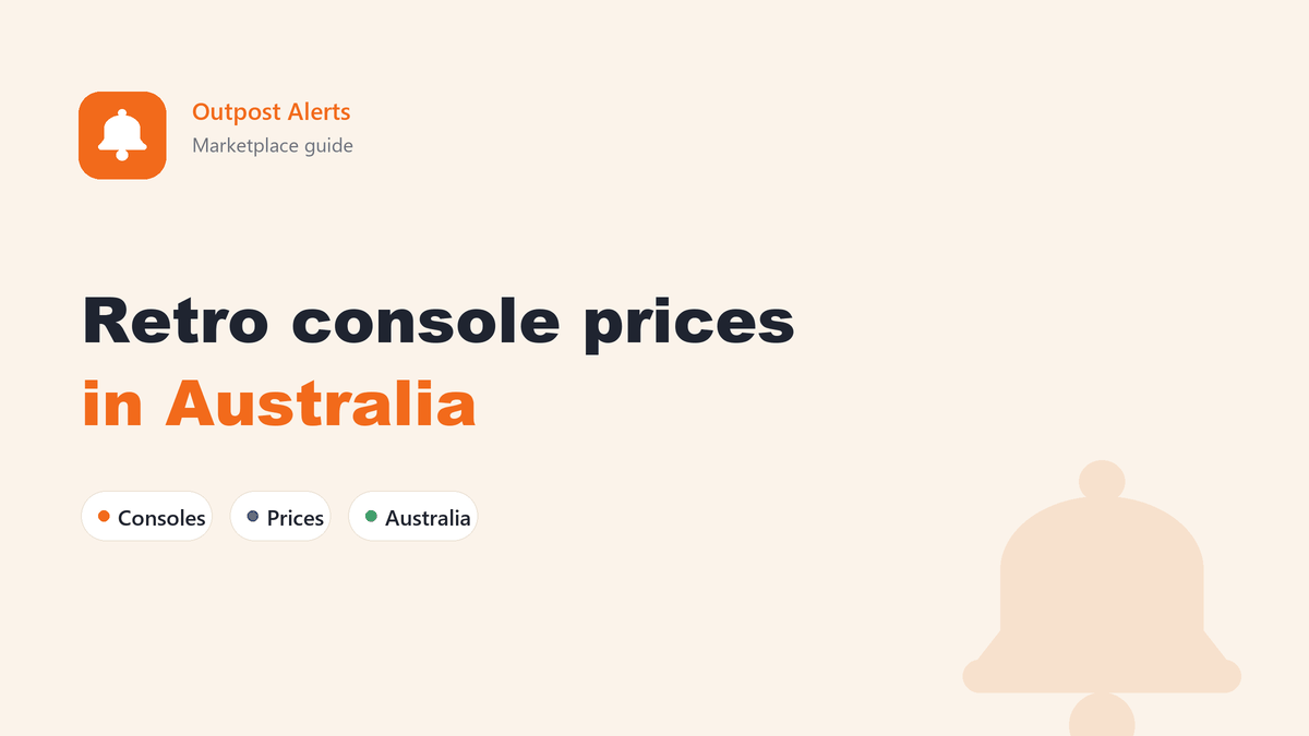 Table of median Facebook Marketplace asking prices for Game Boy, Nintendo DS and PSP models in Australia